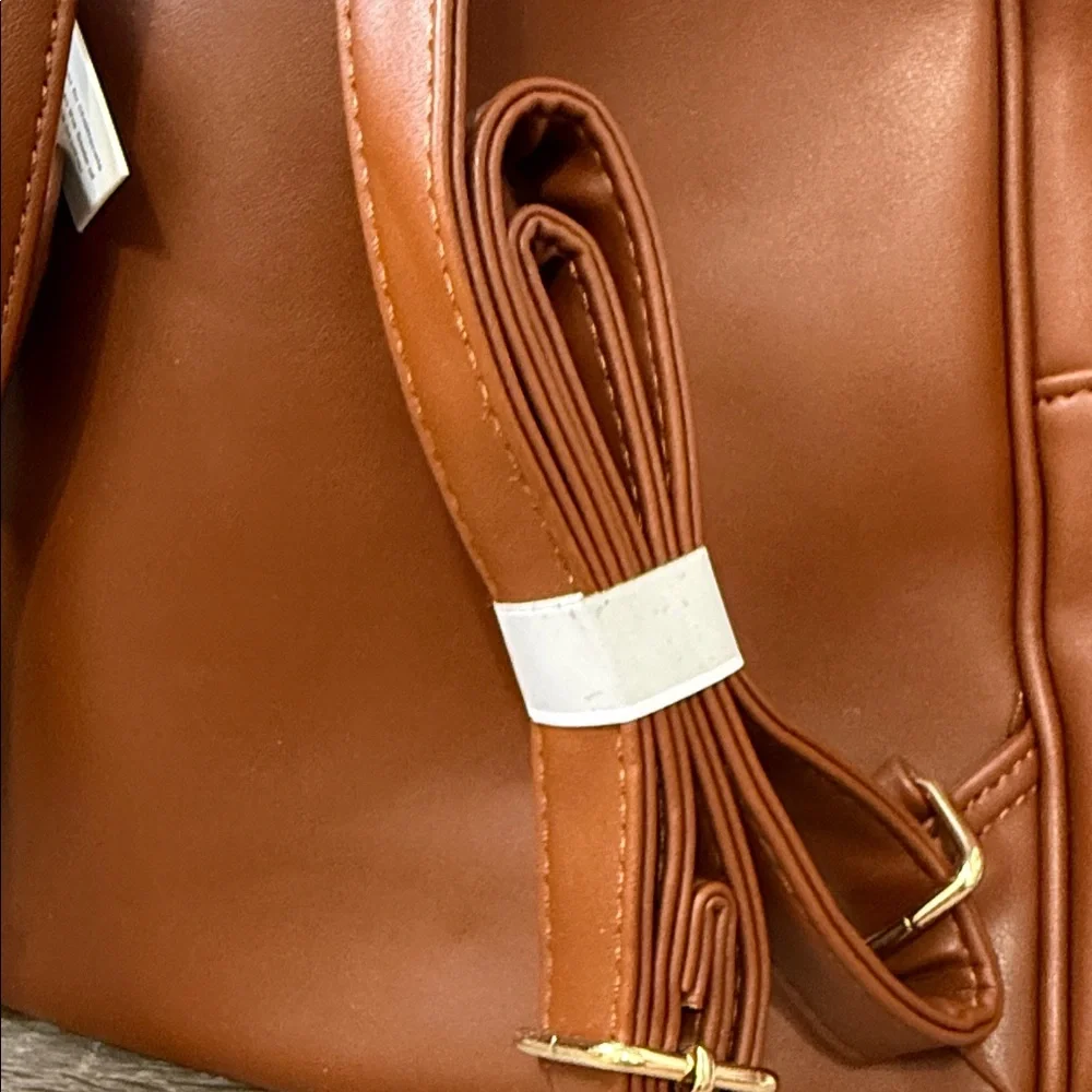Jolene Couture Brown Large Backpack